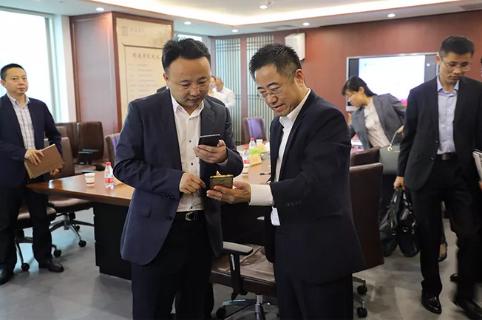 明光市市委书记被U8国际企业文化深深感动 | 深入沟通合作空间广阔