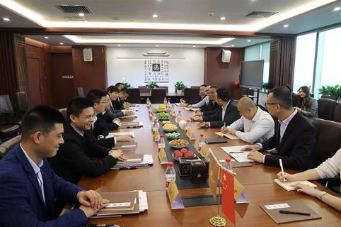 明光市市委书记被U8国际企业文化深深感动 | 深入沟通合作空间广阔